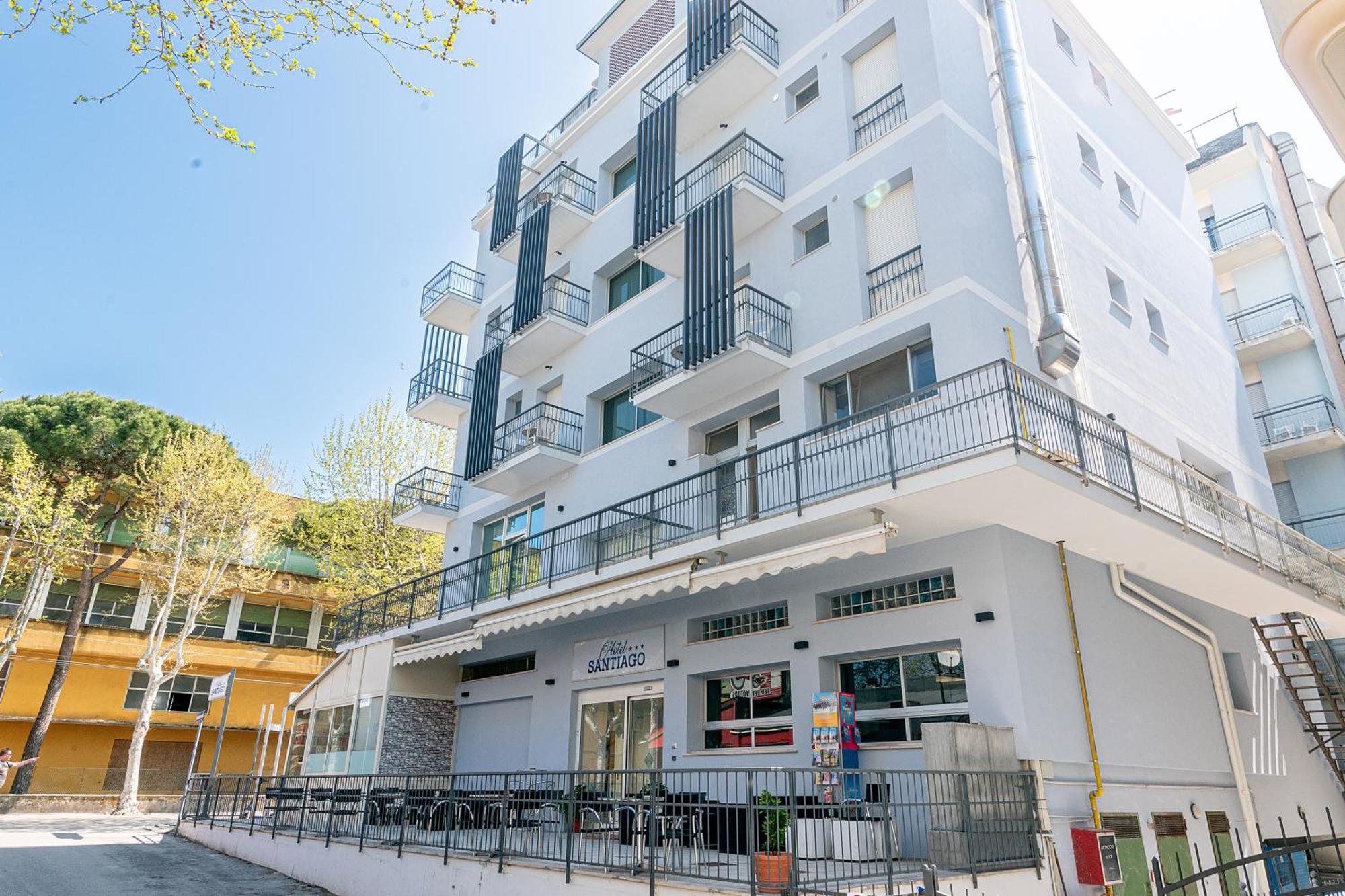 Hotel Santiago Rimini Eksteriør bilde